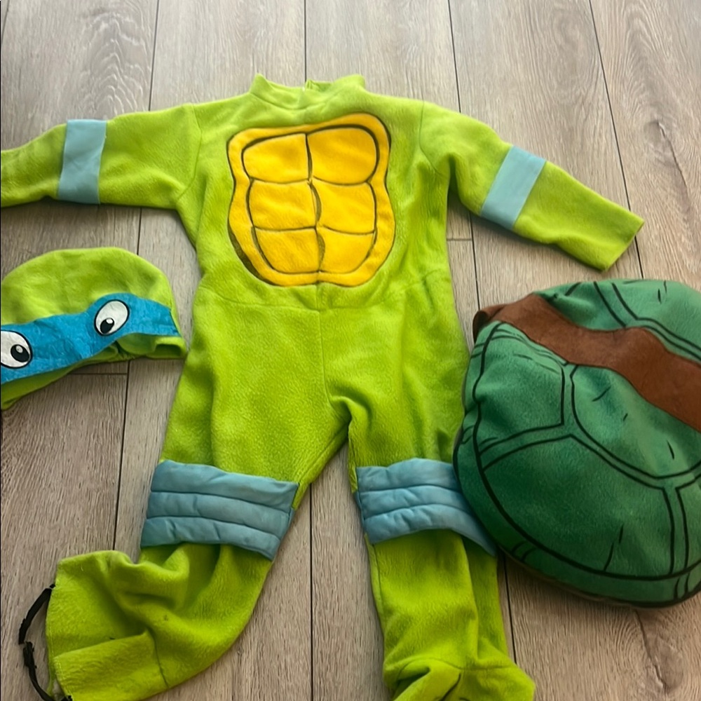 2T ninja turtle costume
